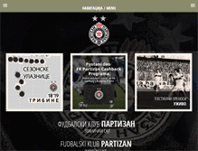 Tablet Screenshot of partizan.rs